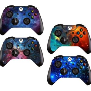 UUShop Vinyl Skin Sticker Decal Cover for Microsoft Xbox One Controller - Galaxy Starry - 4 differences style(NOT for One S or X)