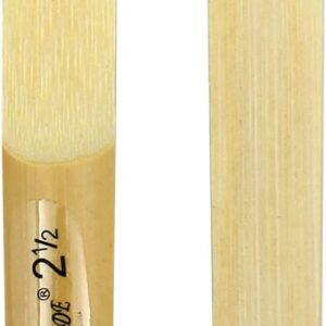 OriGlam 10pcs Alto Sax Saxophone Reeds 2.5 Reed, Alto bE Saxophone Reeds Lade Bamboo 2-1/2 Reed Strength 2.5 for Clarinet, Soprano or Alto Sax