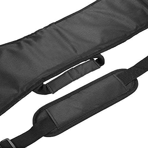 LIXADA Kayak Paddle Bag Long Kayak Boat Canoe Paddle Storage Bag Holder Pouch Cover (Black)