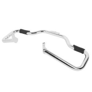 XMT-MOTO Chrome Engine Guard Crash Bar for Harley Fatboy Heritage Softail Springer 2000-2017(Replaces OEM: #49140-05)