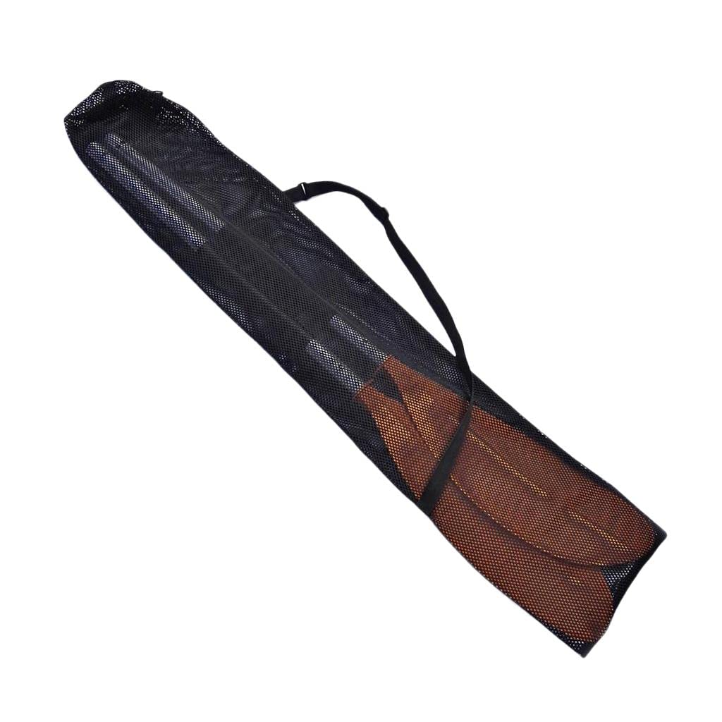 Bisavch Drawstring Mesh Kayak Paddle Bag Split Shaft Canoe SUP Paddles Cover Storage Transport