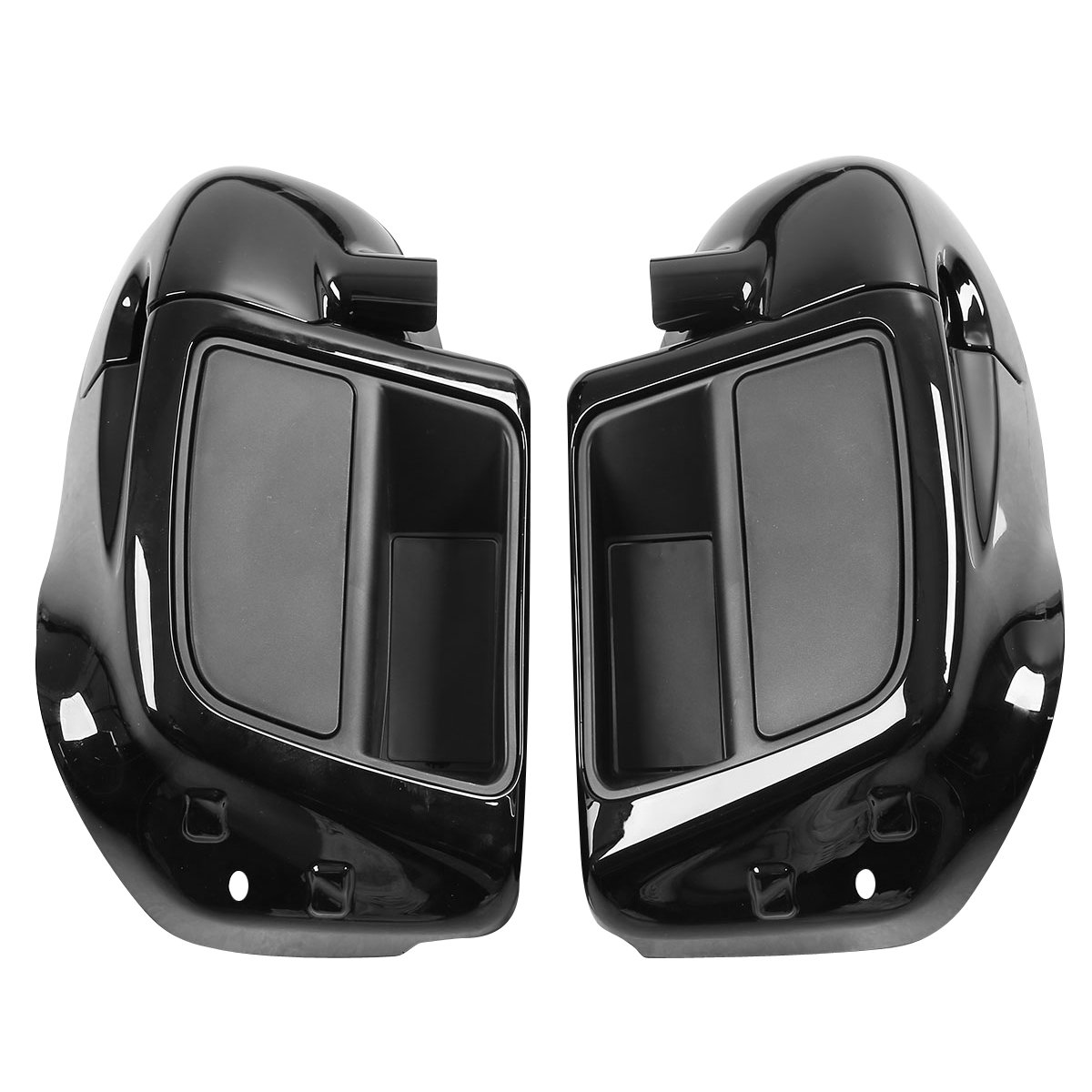 XMT-MOTO Lower Vented Leg Fairing Glove Box For Harley Touring Road King, Street Glide,Road Glide, Electra Glide, org equipment on FLHTCU 2014-later