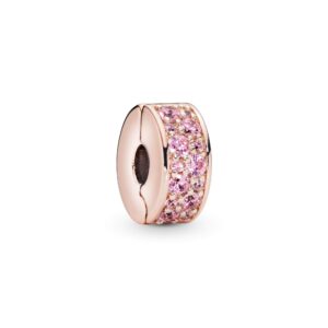 pandora shining elegance, pink cz