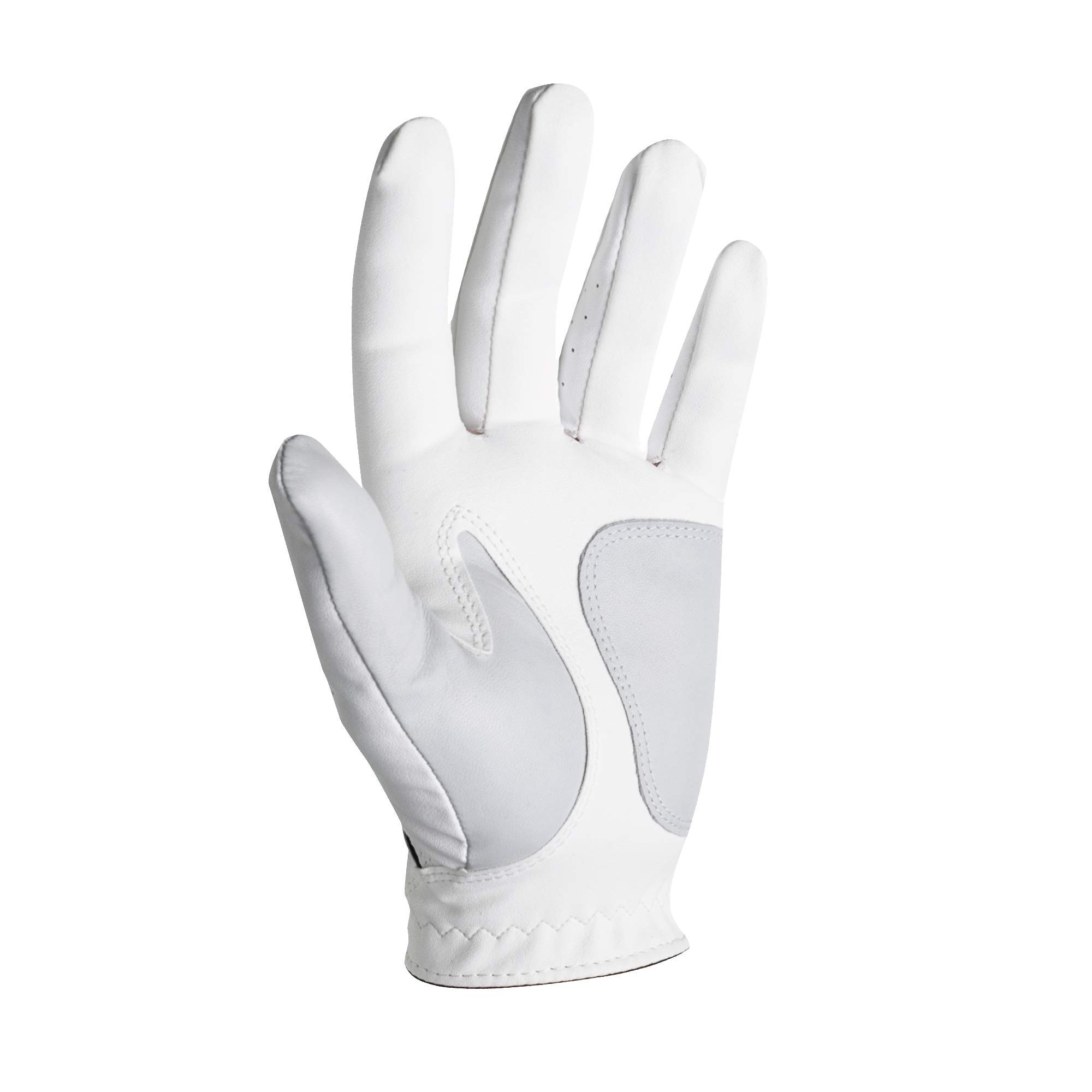 FootJoy Men's WeatherSof Golf Glove White Large, Worn on Left Hand