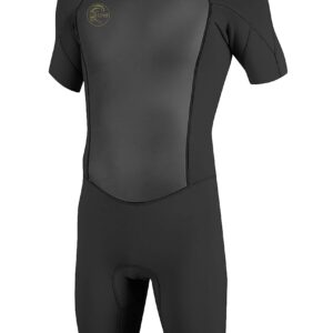 O'Neill Men's O'riginal 2mm Short Sleeve Spring Wetsuit, Black, X-Large