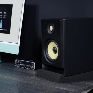 Sound Addicted - Studio Monitor Isolation Pads for 5 Inch Monitors, Pair of Two High Density Acoustic Foam which Fits most Speaker Stands | SMPad 5