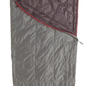 Big Agnes Farrington Lightweight Synthetic Sleeping Bag, Gray/Shale, Regular Length, Right Zipper