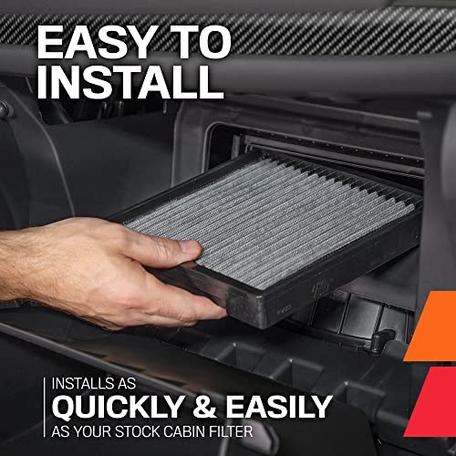 K&N Premium Cabin Air Filter: High Performance, Washable, Clean Airflow to your Cabin: Designed For Select 2015-2018 Ford Mustang Vehicle Models, VF2053