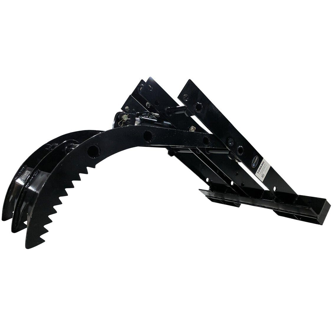 Titan Attachments Pallet Fork Mounted Adjustable Grapple Attachment