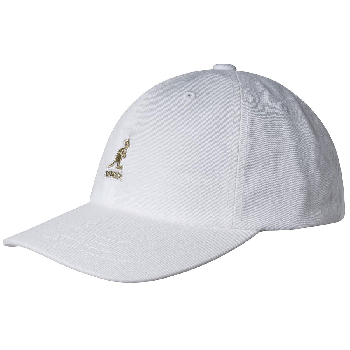 Kangol Washed Baseball - White/1SFM White, One Size