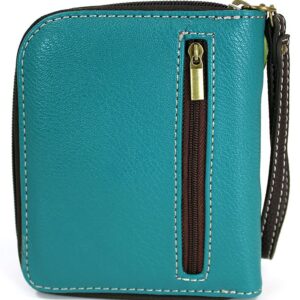 Chala Dragonfly Zip Around Wallet Wristlet - Vegan Leather