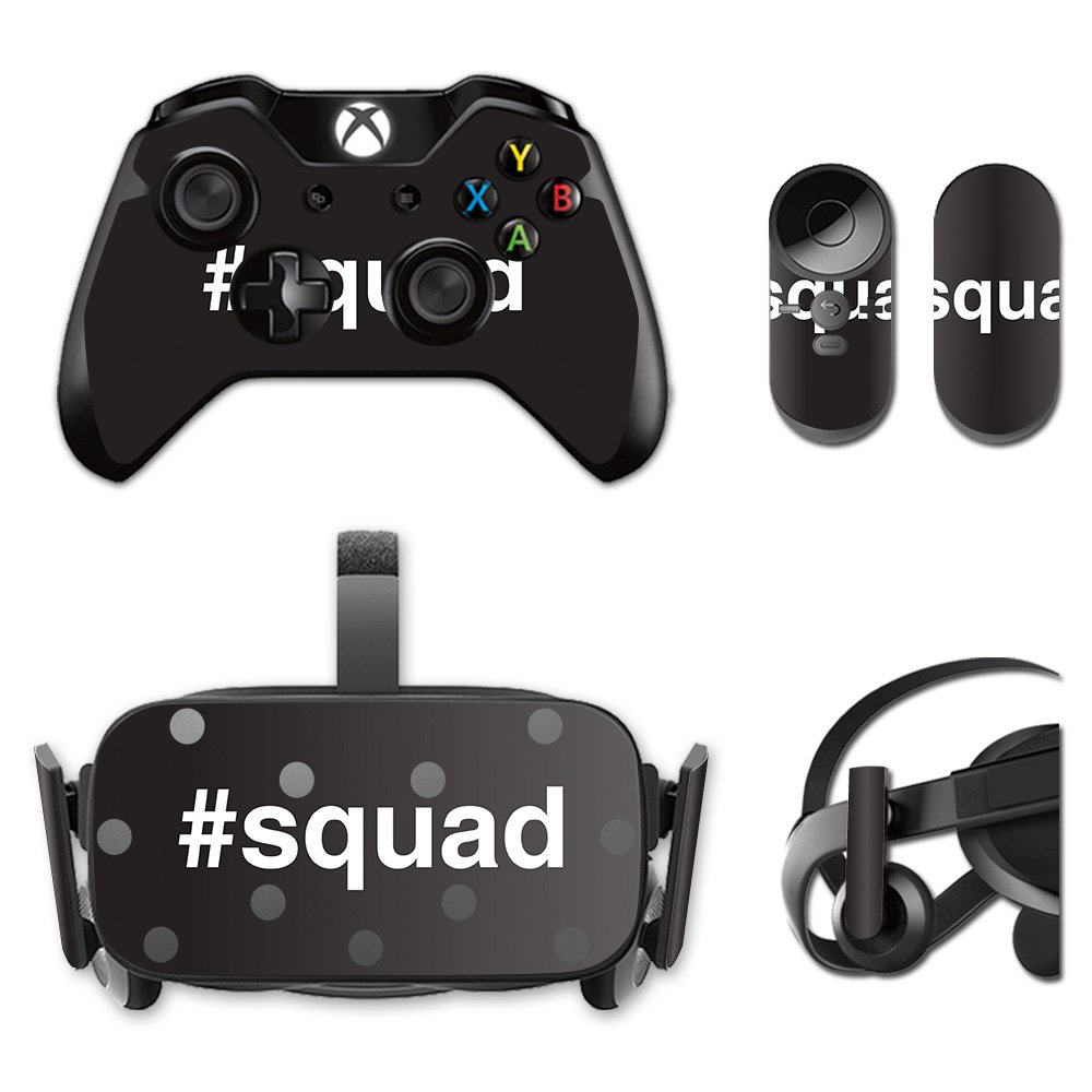 MightySkins Skin Compatible with Oculus Rift CV1 – Squad | Protective, Durable, and Unique Vinyl Decal wrap Cover | Easy to Apply, Remove, and Change Styles | Made in The USA