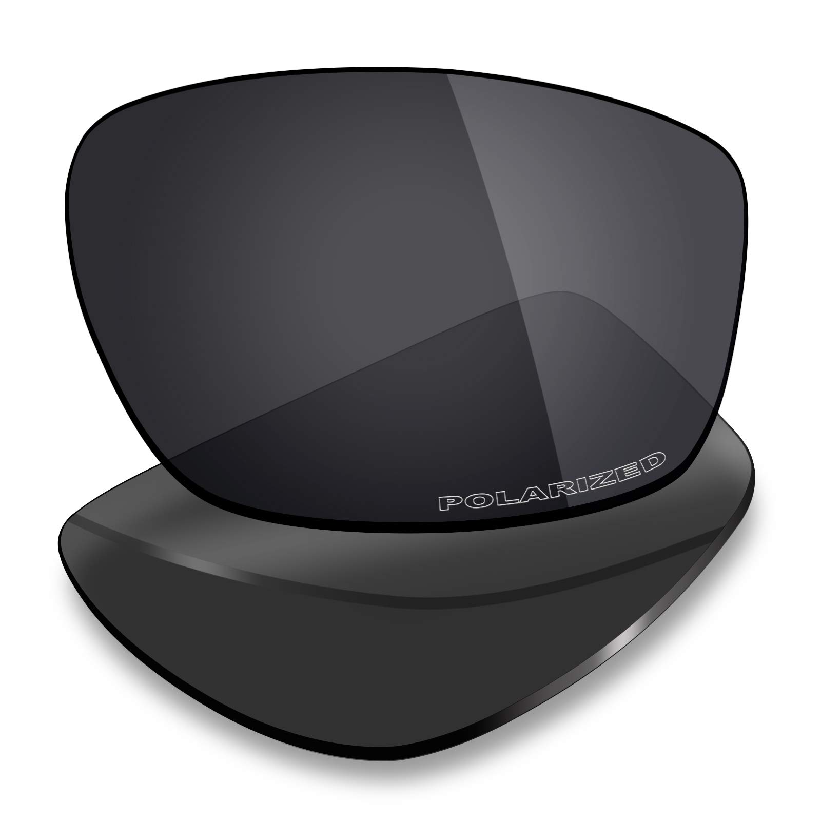 Mryok+ Polarized Replacement Lenses for Oakley Valve New 2014 OO9236 - Stealth Black