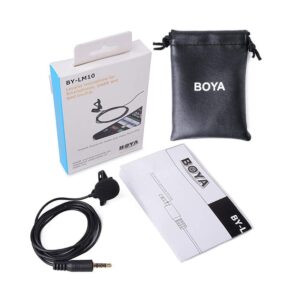 Boya by-lm10 External Microphone – Black