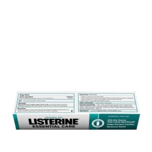 Listerine Essential Care Toothpaste Gel 4.20 oz (Pack of 12)