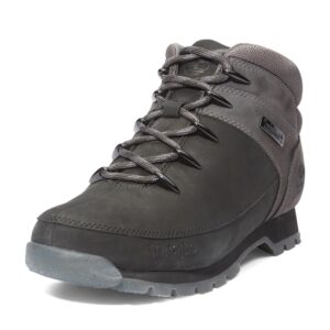 Timberland Men's Euro Sprint Hiker, Black Nubuck, 41.5