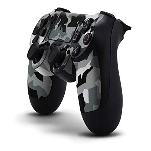 Skinit Decal Gaming skin compatible with PS4 Controller - Urban Camouflage Black Design