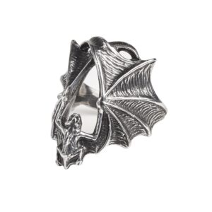 Alchemy of England Halloween Party Fashion Jewelry Stealth Ring - Size N / 7