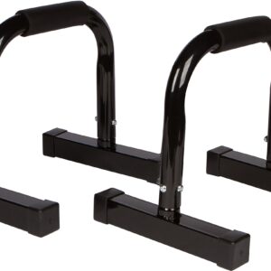 Trademark Innovations 14" Body Press, Dip, Push Up Bar Paralettes - Set of 2