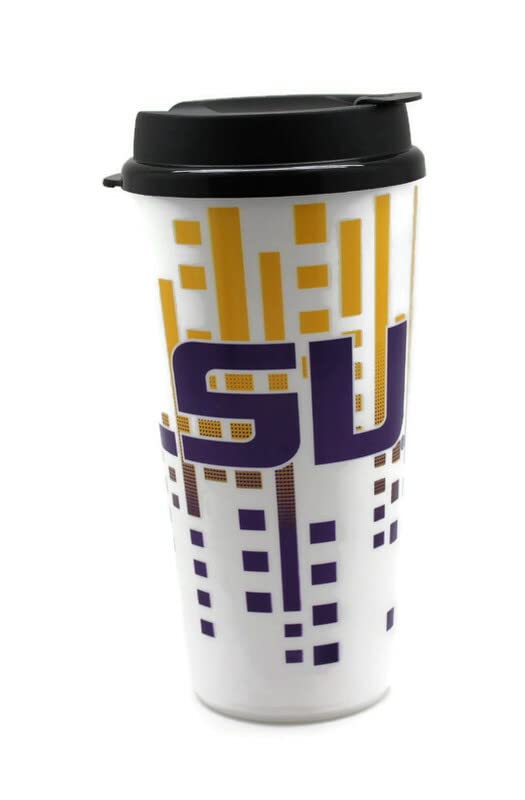 Whirley Drink Works LSU Tigers Hype 32 Ounce Tumbler with Snap Tight Lid