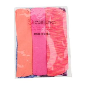 Dreamlover Workout Headbands for Women, Sweat Headbands for Women Athletic, Sports Headbands for Women Yoga, 6 Pieces