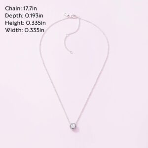 Pandora Classic Elegance Clear CZ Chain Necklace