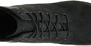 Timberland Women's Allington 6-Inch Lace-Up Boots, Black Nubuck, 8