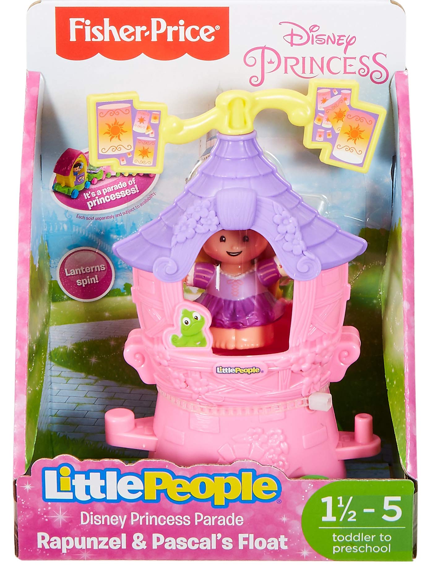 Fisher-Price Little People Disney Princess, Parade Rapunzel & Pascal's Float