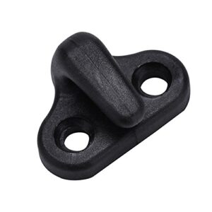 VGEBY Kayak Double Hole Lashing Hooks J Shape Bungee Kit with Flat-Head Screws for Boat Canoe Paddle Board Kayak Lashing Hooks Lashing Hooks