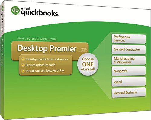 QuickBooks Desktop Premier 2018 3-User