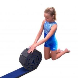 Gymnastics Flexible Roll-Up Foam Training Balance Beam! -(TEAL)