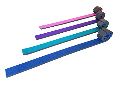 Gymnastics Flexible Roll-Up Foam Training Balance Beam! -(TEAL)