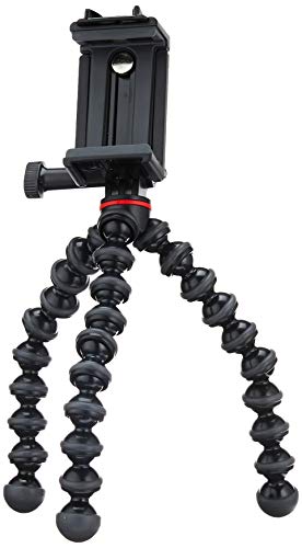 Joby GripTight Smartphone/Action Camera Flexible Tripod Stand Kit, Black/Charcoal, 10 Oz (JB01515)