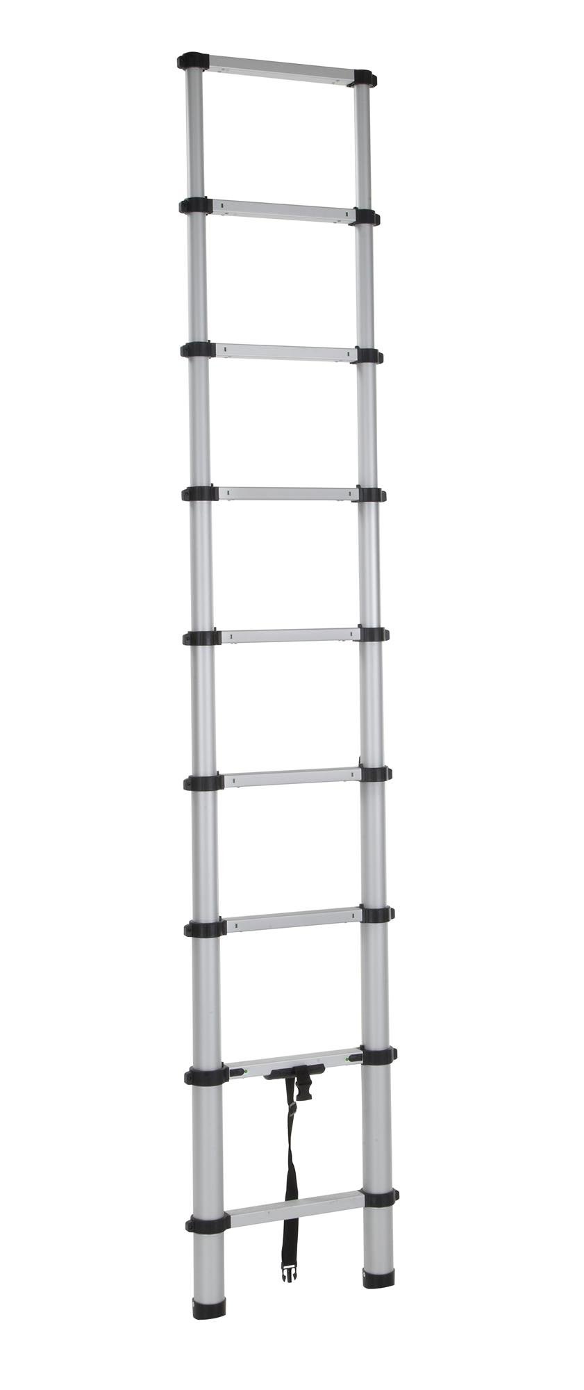 Cosco 20309T1ASE Smartclose Telescoping Aluminum Ladder, (300-Pound Capacity, 8.5 ft. ladder with 12 ft. Max Reach)