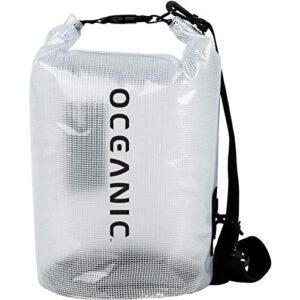 Oceanic Dry Bag-Pvc-Tarpaulin - 9"Wx21.25"H - Clear