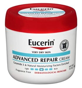 eucerin creme advanced repair 16 ounce jar (473ml) (3 pack)