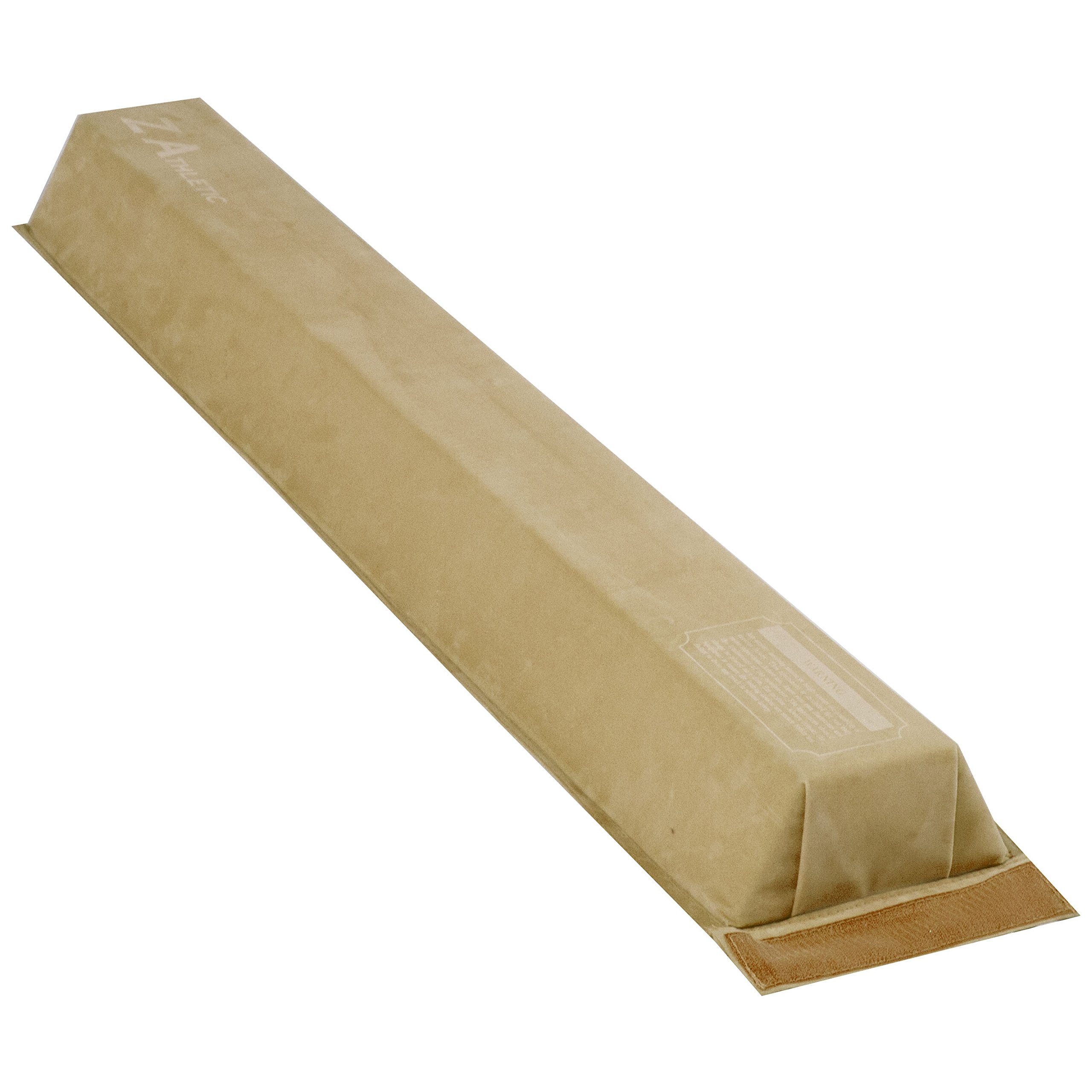 Z Athletic Attachable Foam 4ft Floor Balance Beam Multiple Colors and Counts, Tan, Two Count