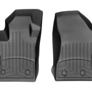 WeatherTech Custom Fit FloorLiners for Jeep Compass - 1st Row (4412051), Black