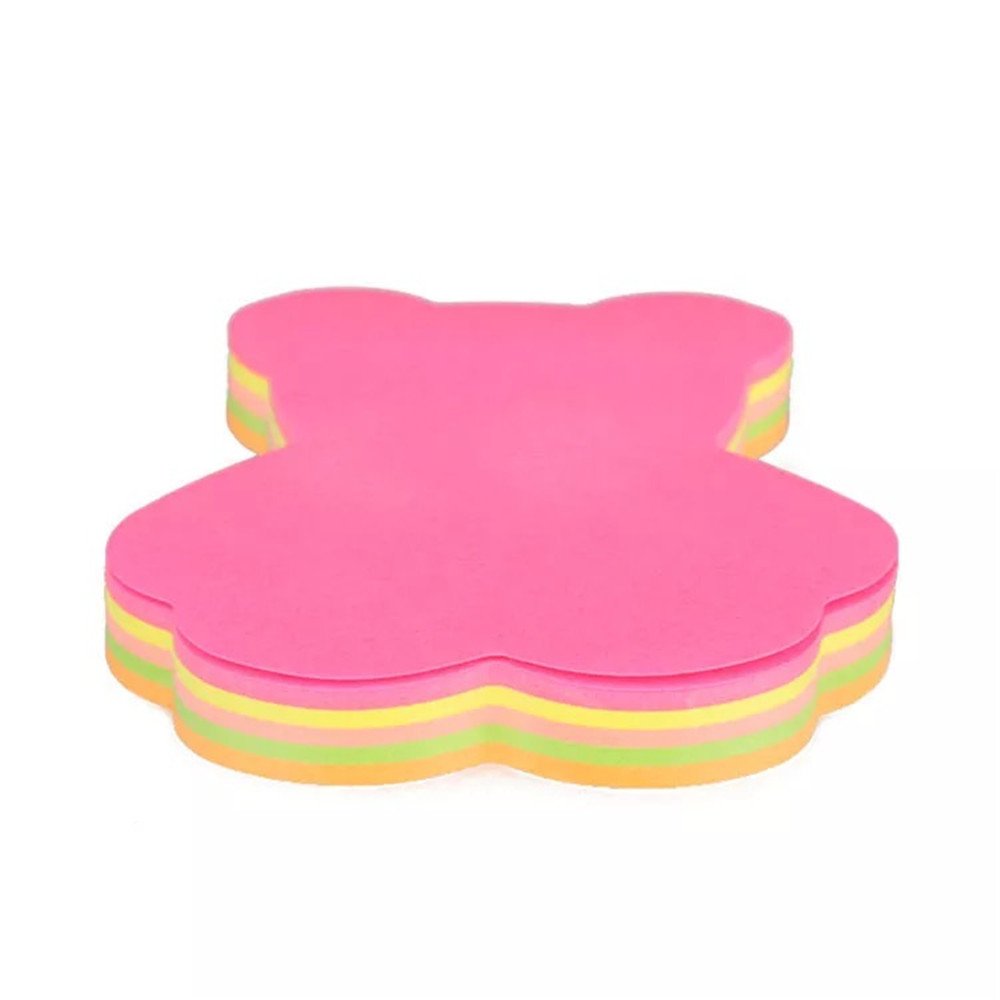 Colorful Sticky Notes in 10 Different Shapes, Separate Packing,Bundle Pack - 10 Pads 100 Sheets Per Pads (1000 Sheets!)