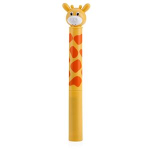 Nuby Electric Toothbrush with Animal Character, Giraffe, 3 Piece Set