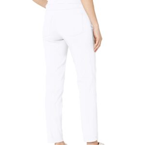 SLIM-SATION Women's Ankle Pant (White,16)