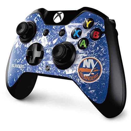 Skinit Decal Gaming Skin Compatible with Xbox One Controller - Officially Licensed NHL New York Islanders Frozen Design