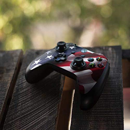 Skinit Decal Gaming Skin compatible with Xbox One Elite Controller - Originally Designed The American Flag Design