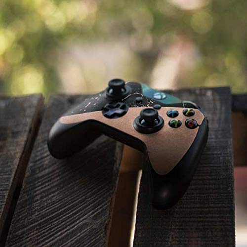 Skinit Decal Gaming Skin Compatible with Xbox One Controller - Originally Designed Black and Rose Gold Marble Split Design