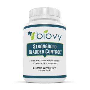 Stronghold Bladder Control - Bladder Control for Men - Bladder Control for Women - Natural Bladder Control Supplement - to Support Healthy Urinary Flow (Already Within Normal Ranges) - (120)