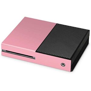 skinit decal gaming skin compatible with xbox one console - originally designed light pink design