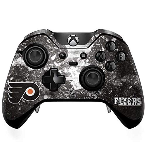 Skinit Decal Gaming Skin Compatible with Xbox One Elite Controller - Officially Licensed NHL Philadelphia Flyers Frozen Design