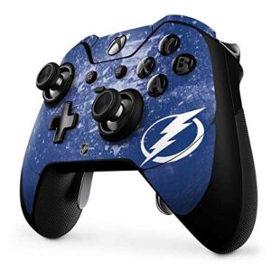 Skinit Decal Gaming Skin compatible with Xbox One Elite Controller - Officially Licensed NHL Tampa Bay Lightning Frozen Design