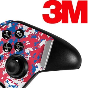 Skinit Decal Gaming Skin compatible with Xbox One Elite Controller - Officially Licensed NBA Philadelphia 76ers Red Digi Camo Design