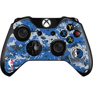 Skinit Decal Gaming Skin compatible with Xbox One Controller - Officially Licensed NBA Dallas Mavericks Digi Camo Design